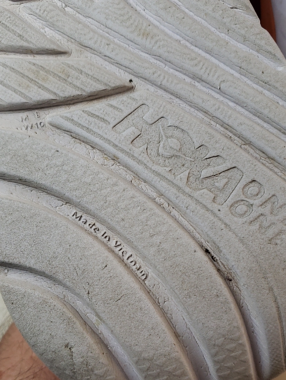 Hoka One One 'Ora' Recovery Flip-flops in Orange - Unisex Men's 8 or Women's 10 - Picture 10 of 11